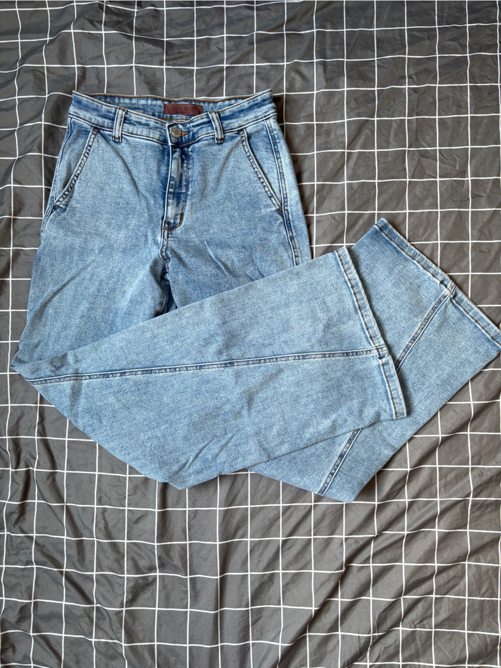 Judy Blue Light Wash Straight Leg Men’s Jeans